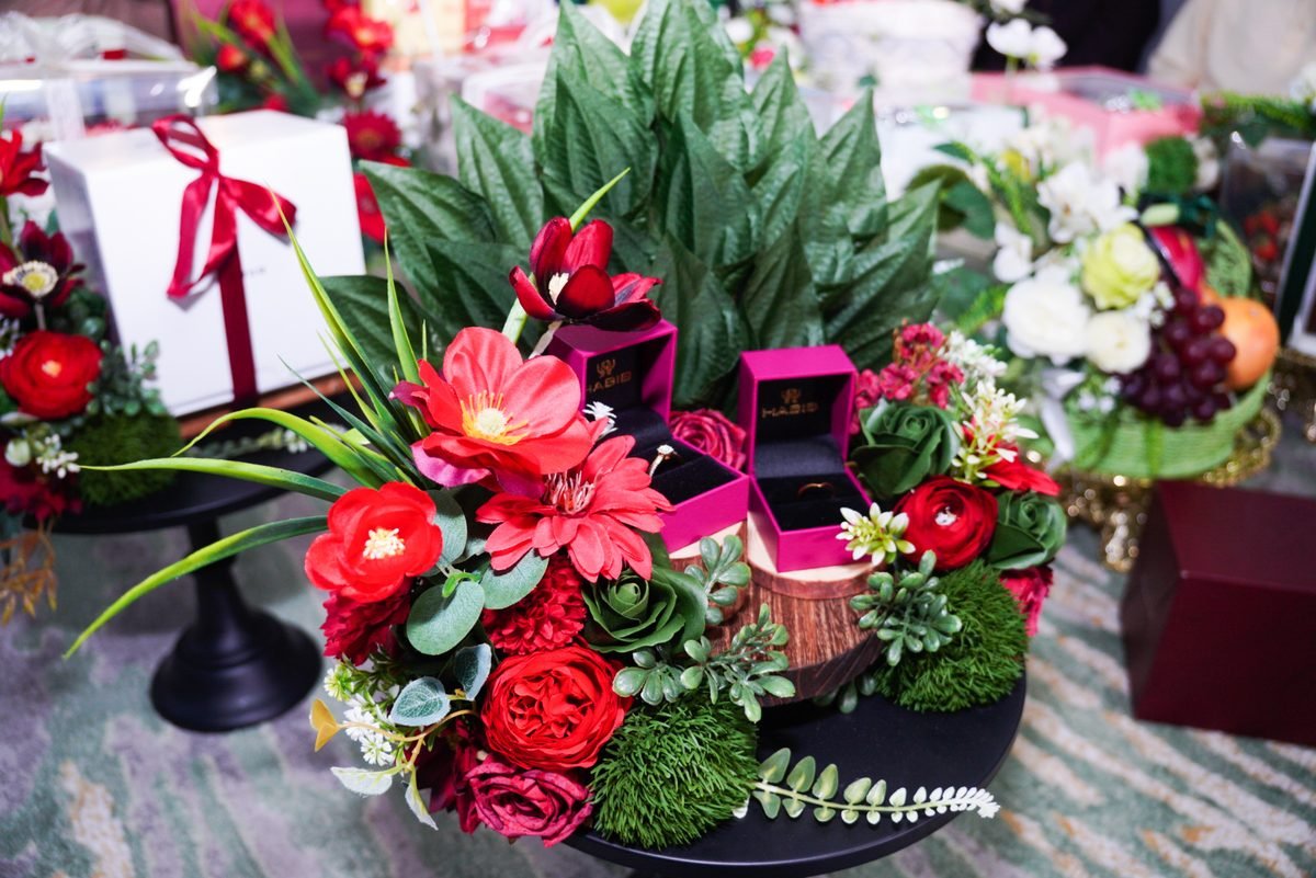 Hantaran cincin Lisya & Syawal